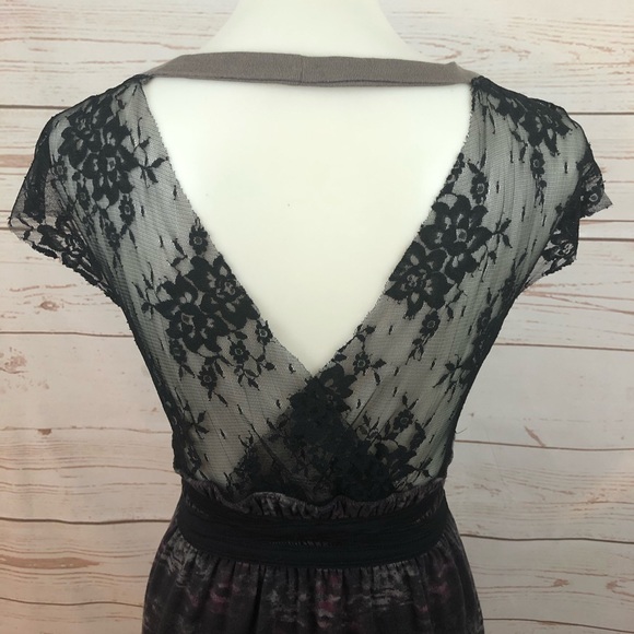 Free People Barracuda Studded Camo Lace Dress - Picture 10 of 12